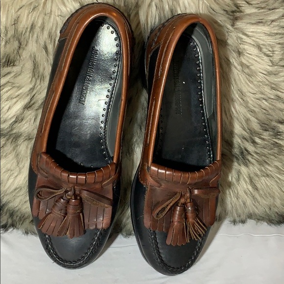 Johnston & Murphy Men’s Leather Slip-On Shoes